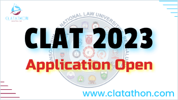 CLAT 2023: Application Open